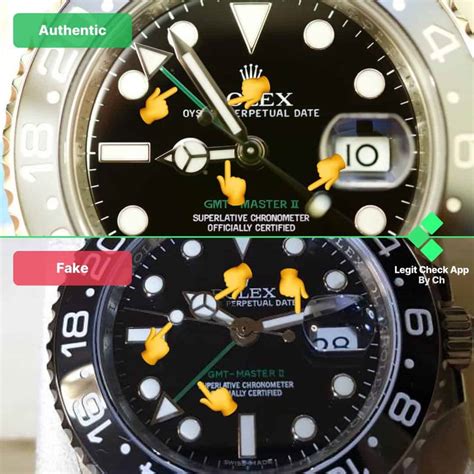 how to spot a fake rolex gmt master ii|rolex gmt pepsi holes.